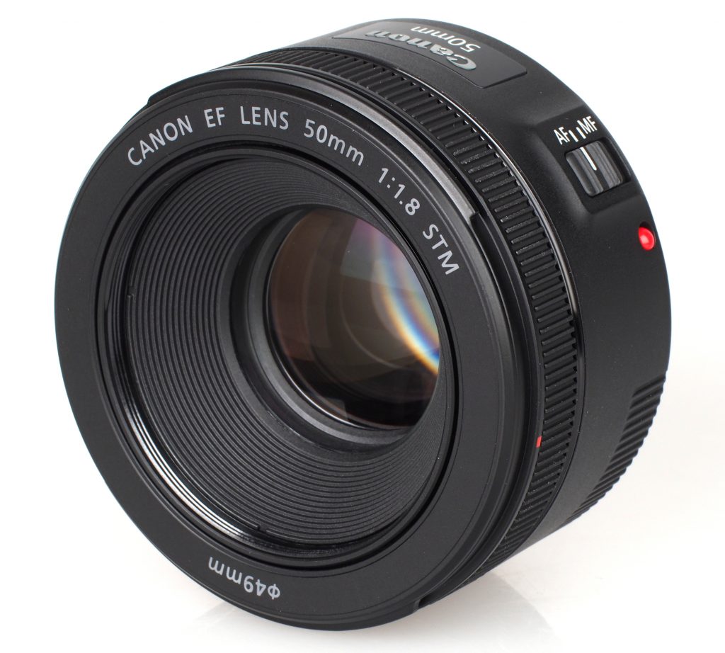 50mm f1.8 CANON objectif focale fixe