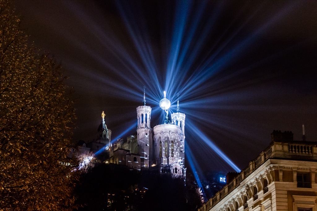 photographier la fête des lumières de Lyon