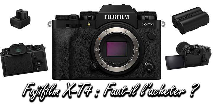 acheter le Fujifilm X-T4 avis