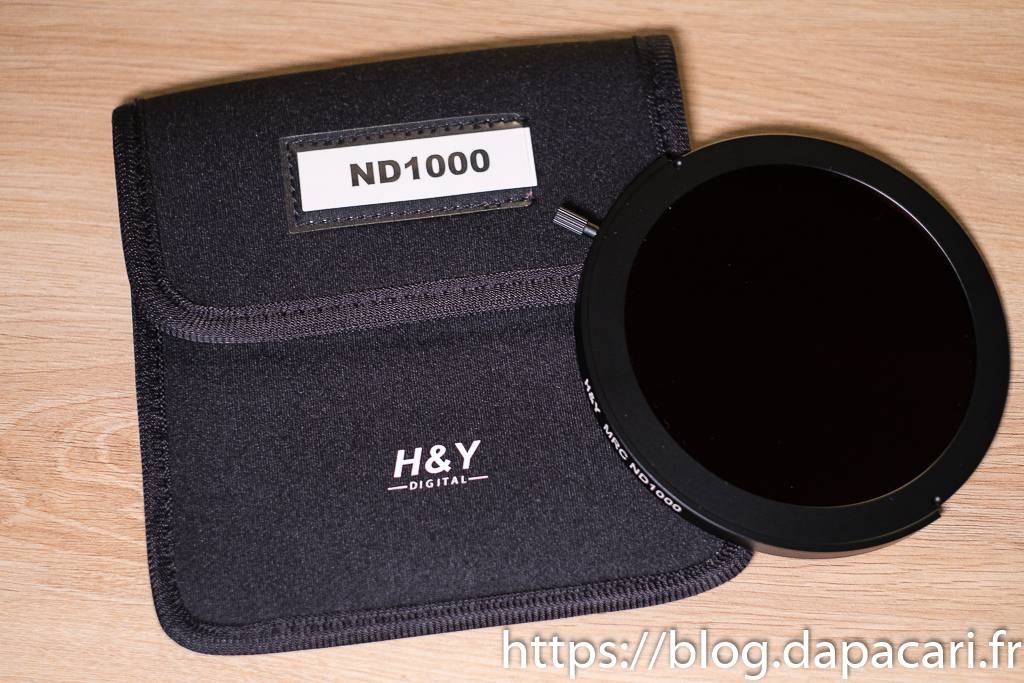 unboxing nd1000 filtre H&Y