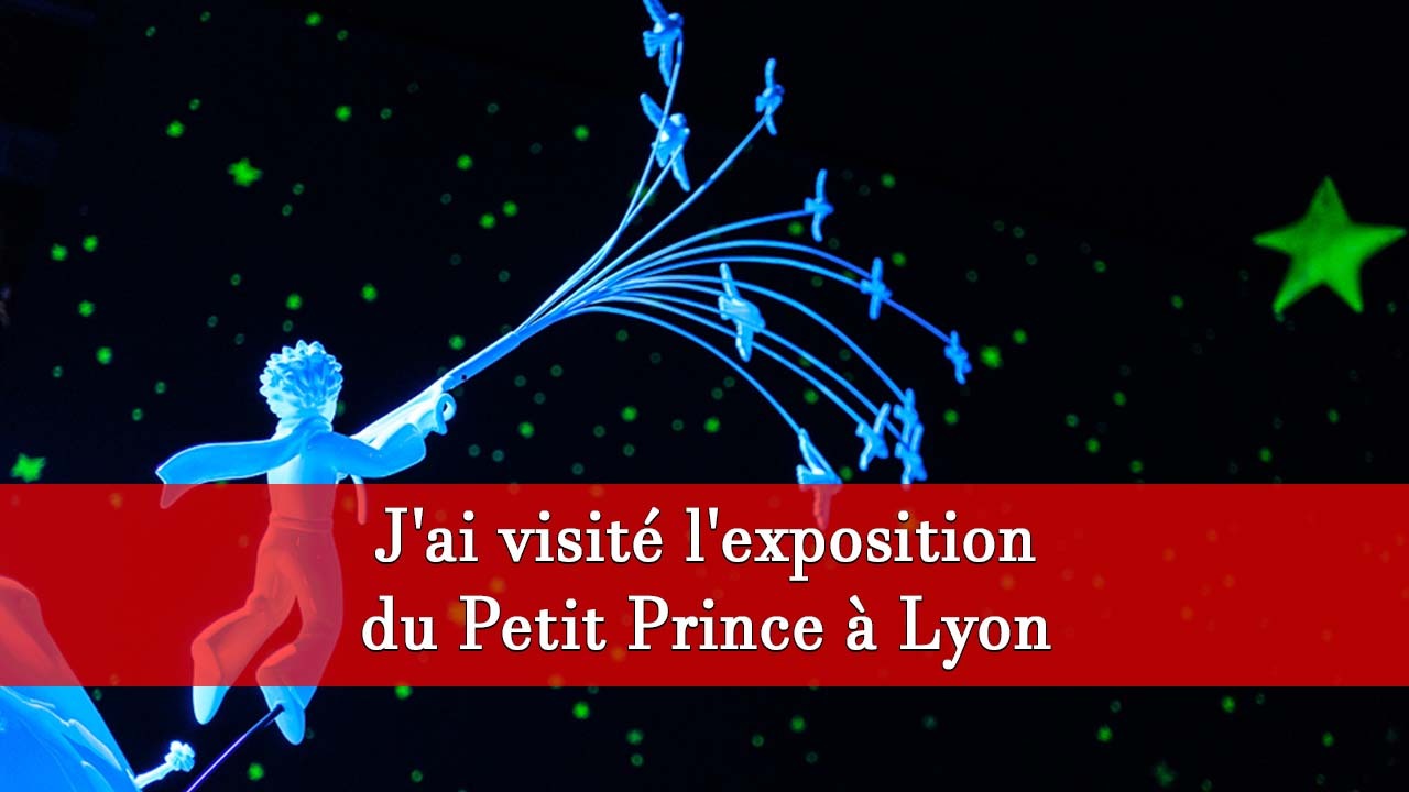 Expo Antoine de Saint-Exupery à Lyon