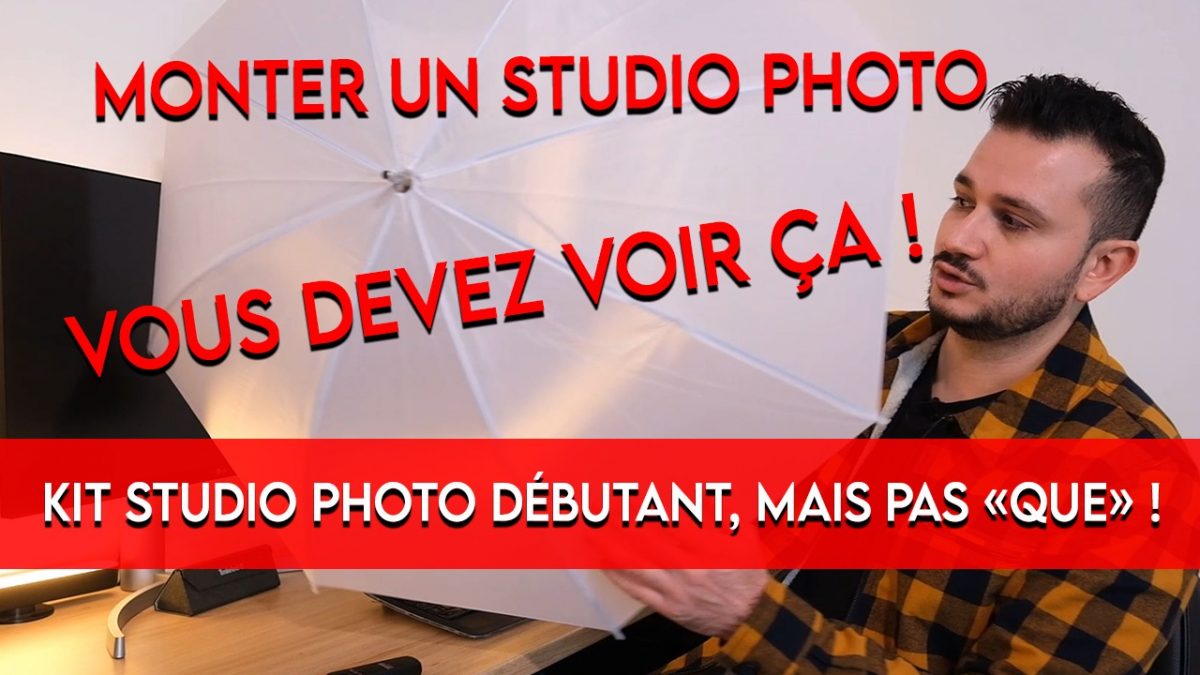 Kit studio photo débutant Dapacari